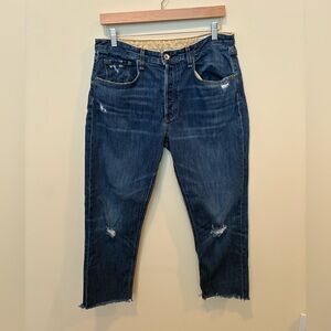 rag & bone Rosa Mid Rise Boyfriend Jeans